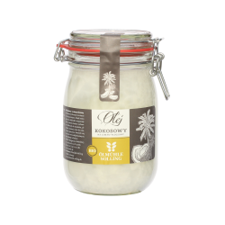 Bio Olej Kokosowy tłoczony na zimno 1000 ml