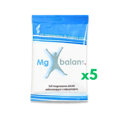 Mg balans - sól magnezowa 200 g x 5