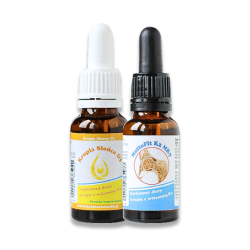 Witamina D3 + K2 mk7, Naturalna, krople 2 x 20 ml